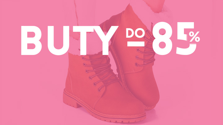 wyprzedaże butów damskich do 85%